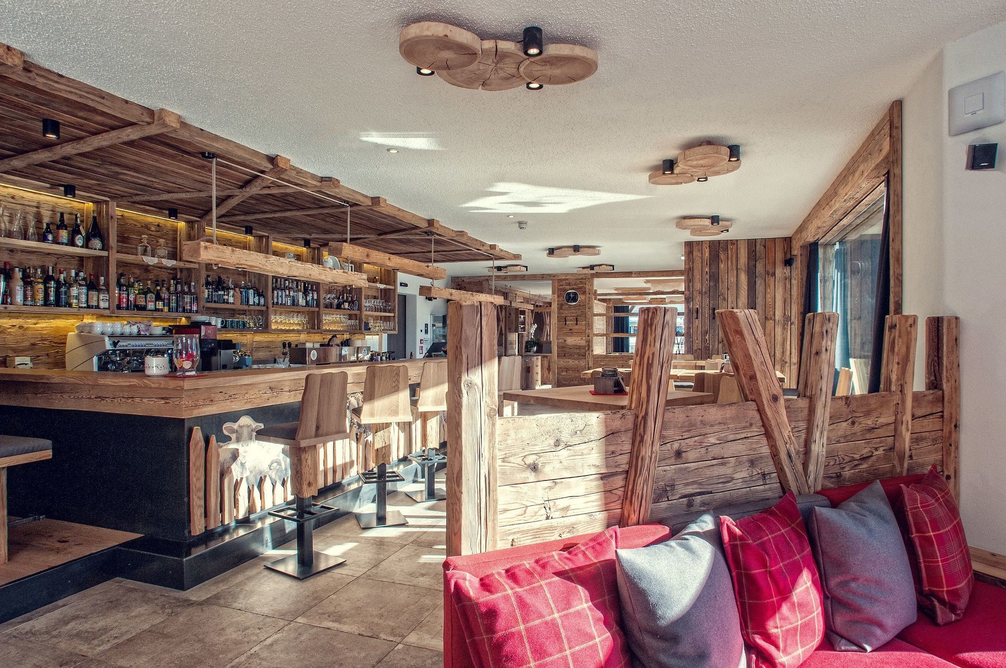 Alpine Hotel Gran Foda' San Vigilio Di Marebbe Restauracja zdjęcie