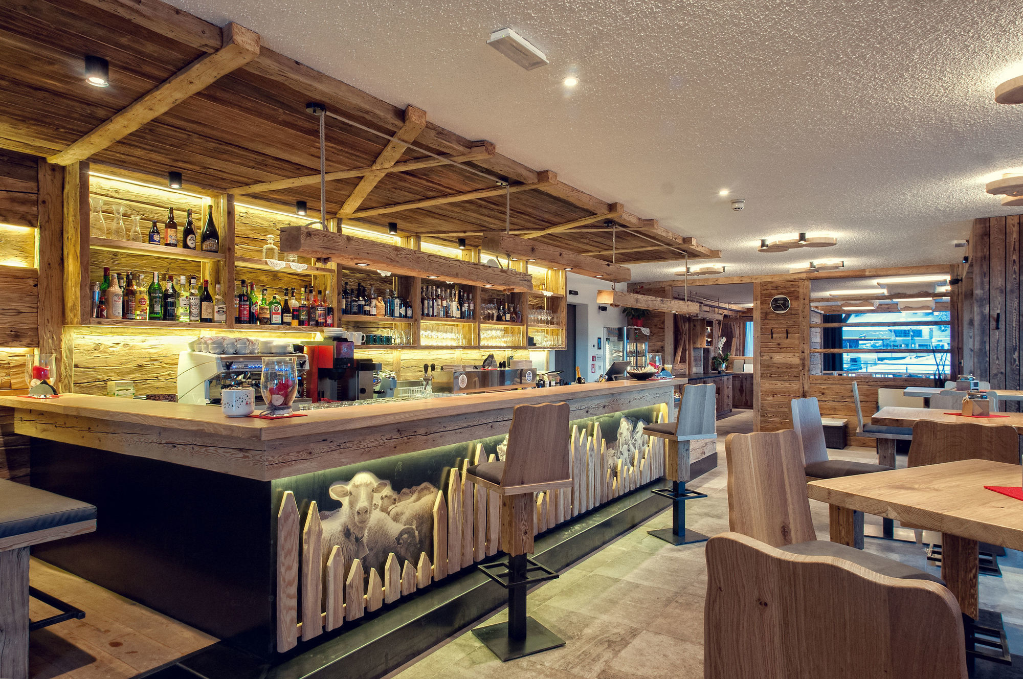 Alpine Hotel Gran Foda' San Vigilio Di Marebbe Restauracja zdjęcie