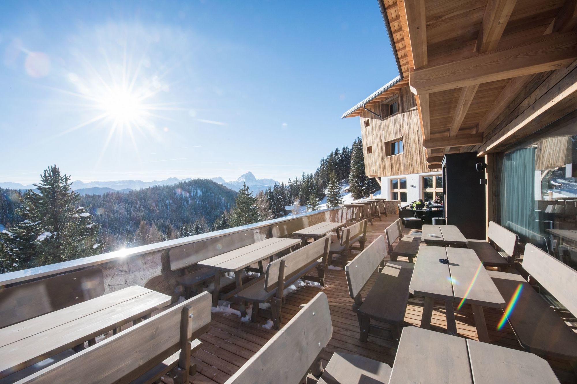 Alpine Hotel Gran Foda' San Vigilio Di Marebbe Restauracja zdjęcie